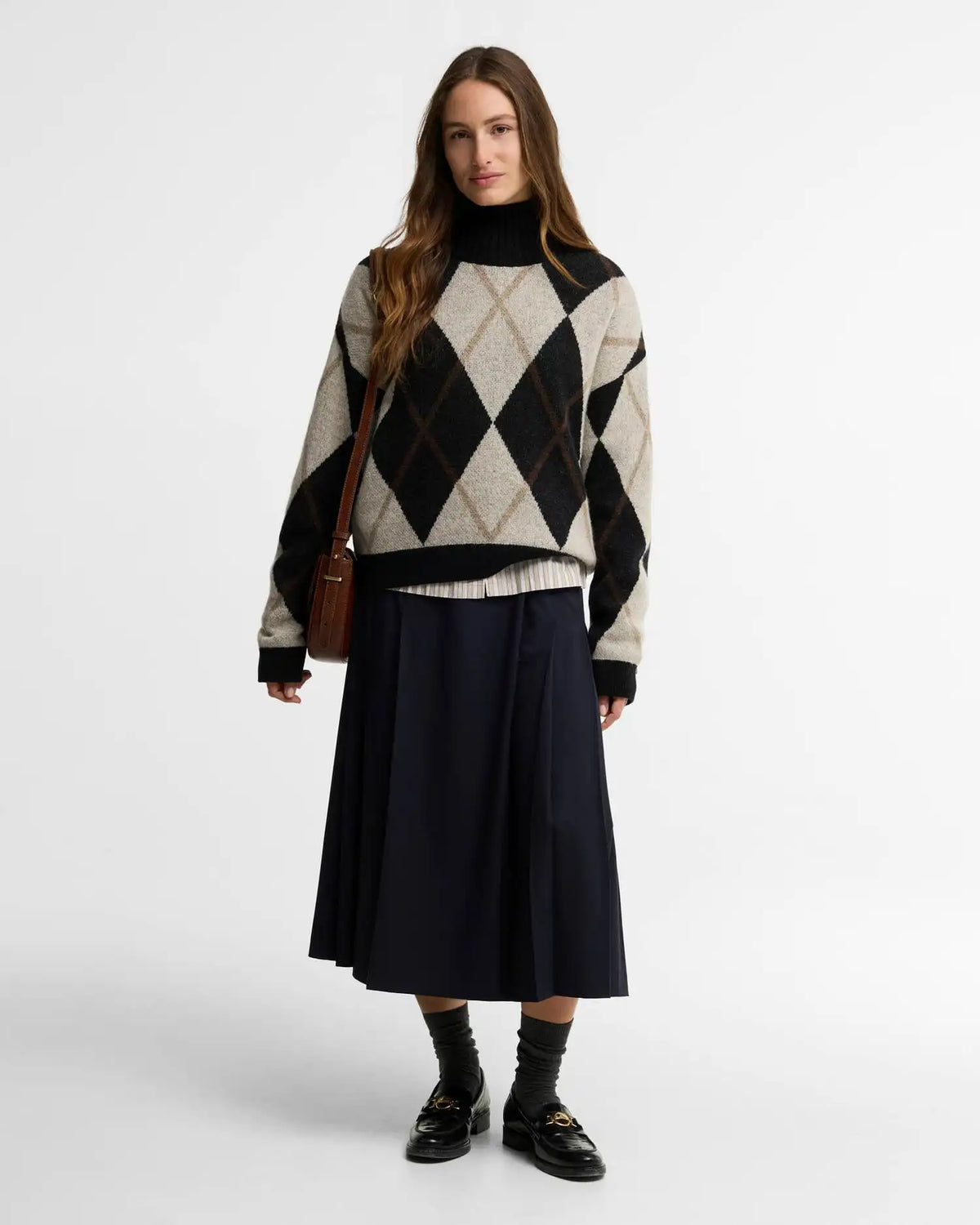 Marlow Argyle Wool Jumper