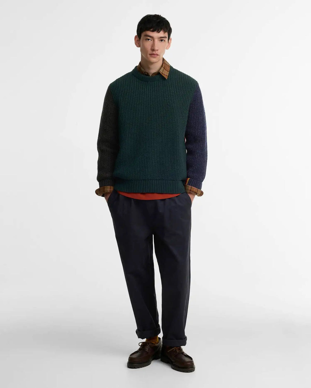 Paul Smith Loves Barbour Tyne Cable-Knit Jumper