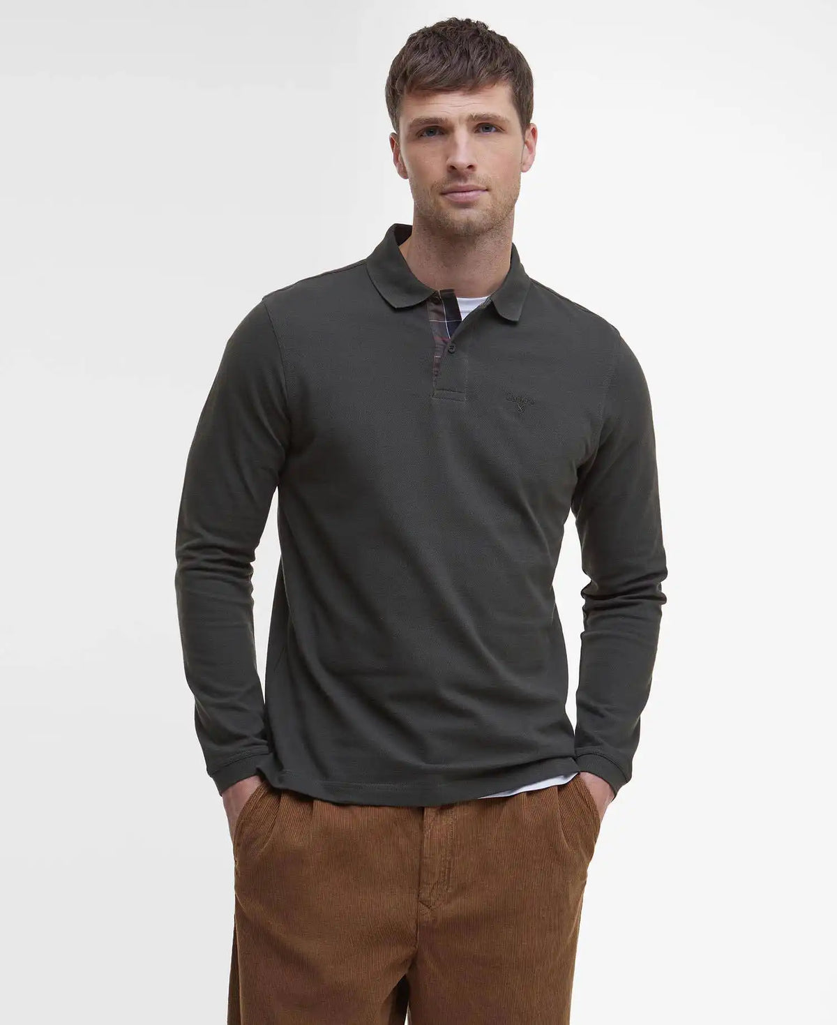 Essential Long-Sleeved Polo Shirt