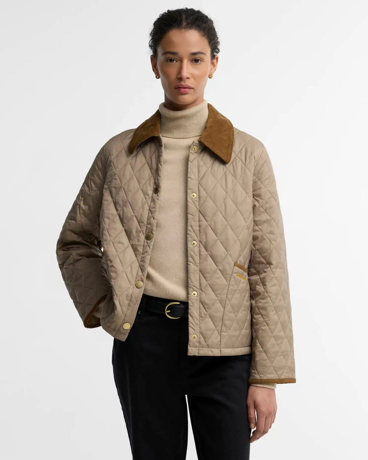 Icons Cropped Liddesdale Quilted Jacket