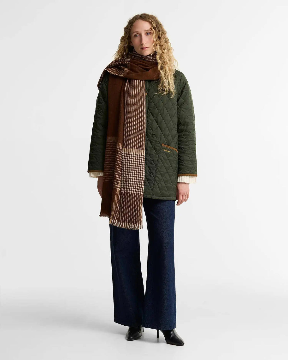 Melody Check Scarf