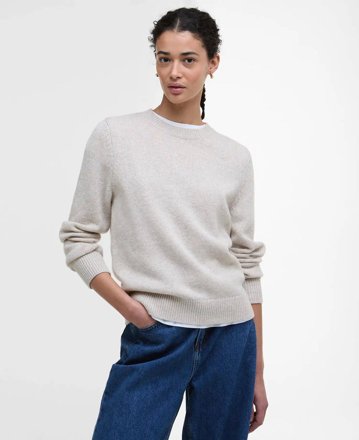 Woodhouse Wool-Cashmere Crew Neck Jumper