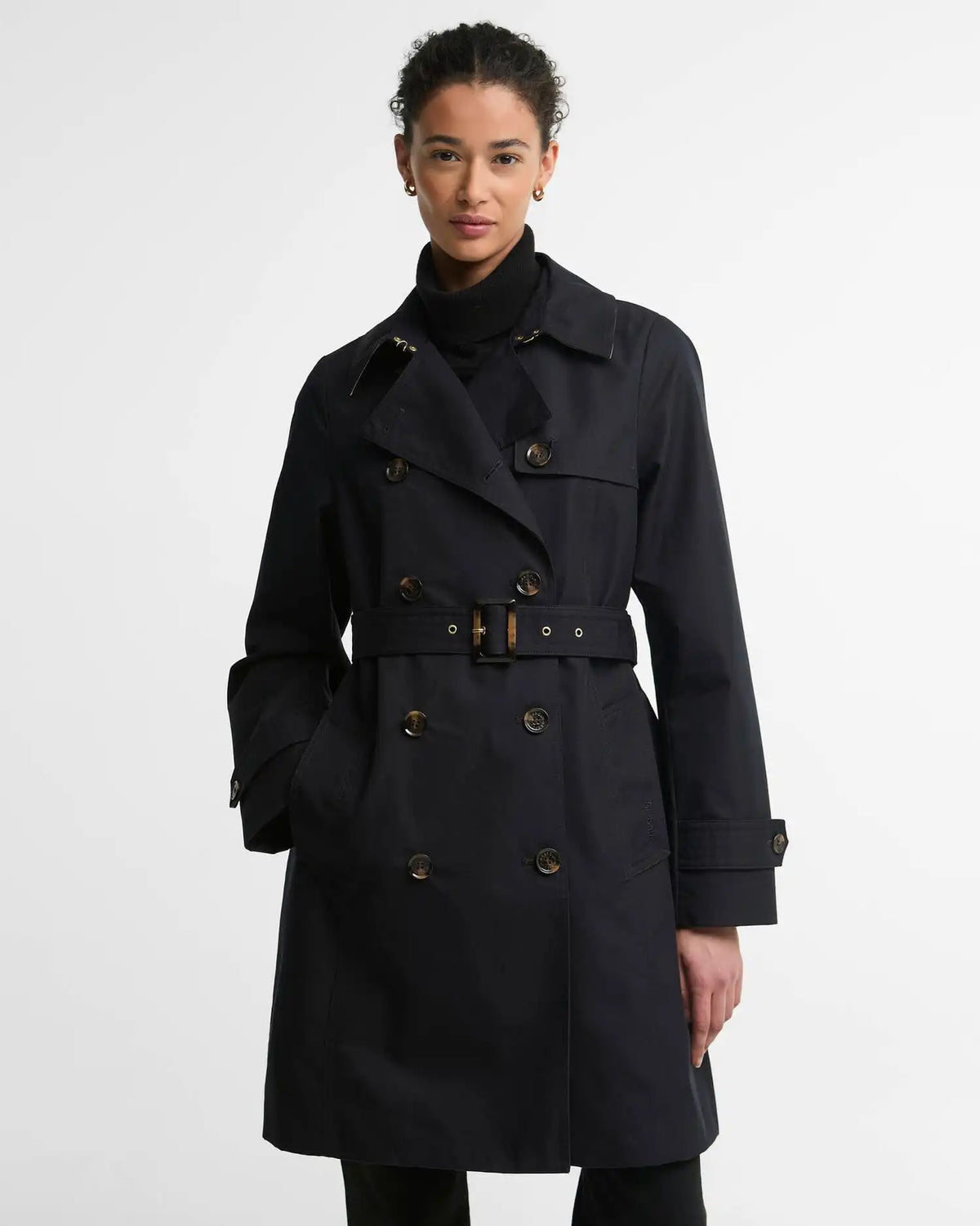 Short Greta Showerproof Trench Coat