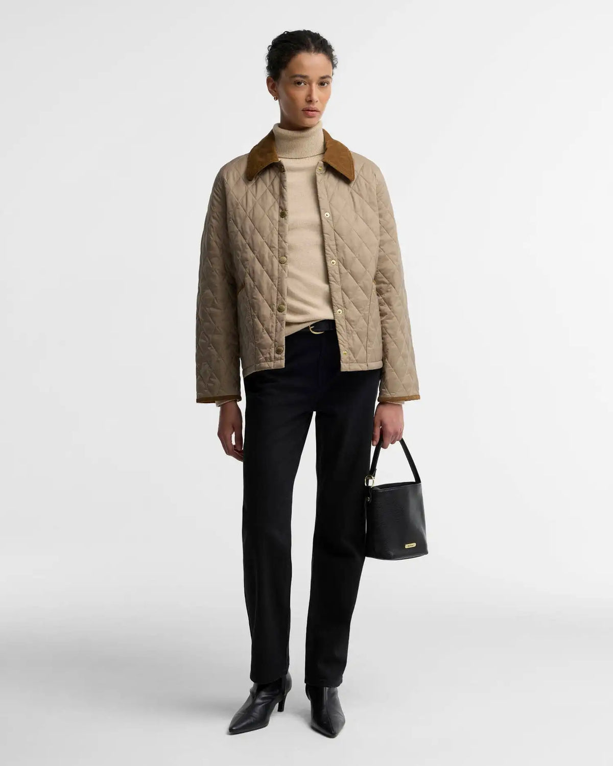 Icons Cropped Liddesdale Quilted Jacket