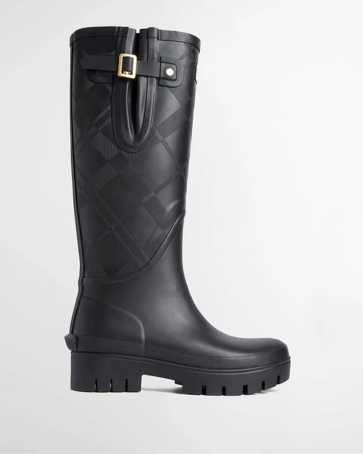 Leighton Tartan Wellingtons