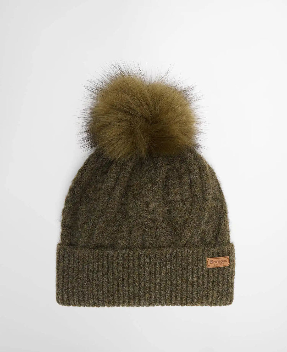 Elsdon Cable-Knit Beanie