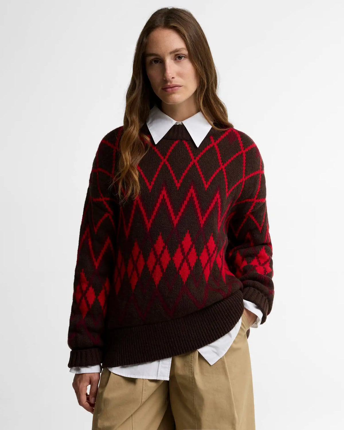 Adina Fair Isle Crew Neck Jumper
