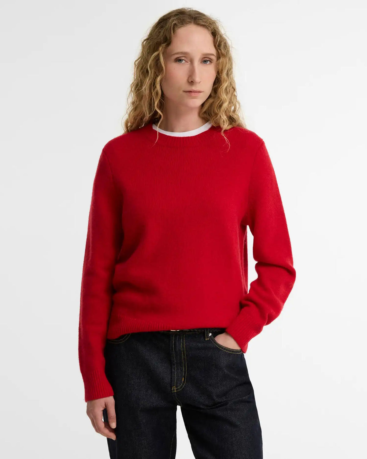 Woodhouse Wool-Cashmere Crew Neck Jumper
