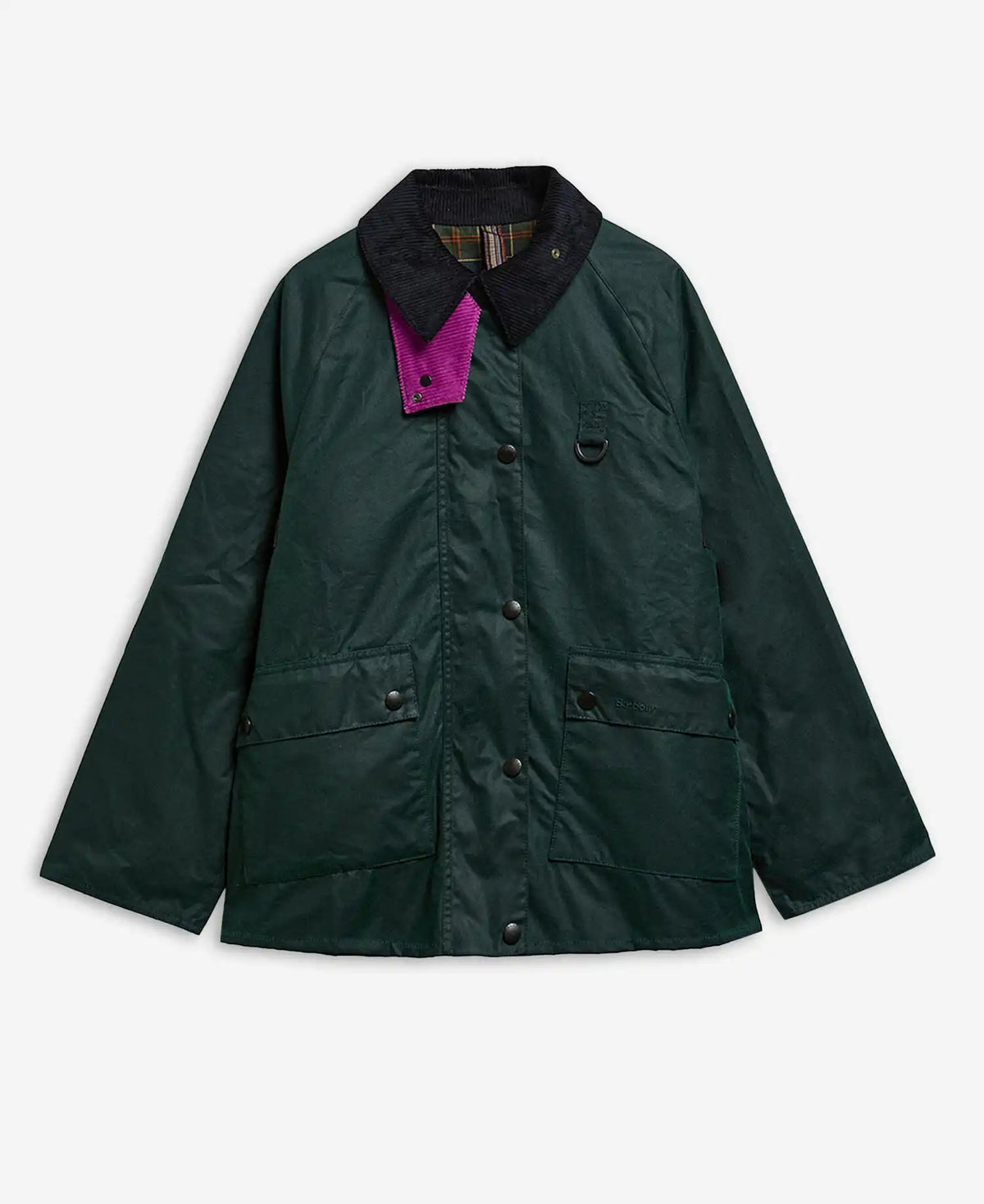 Paul Smith Loves Barbour Women's Long Spey  Waxed Jacket