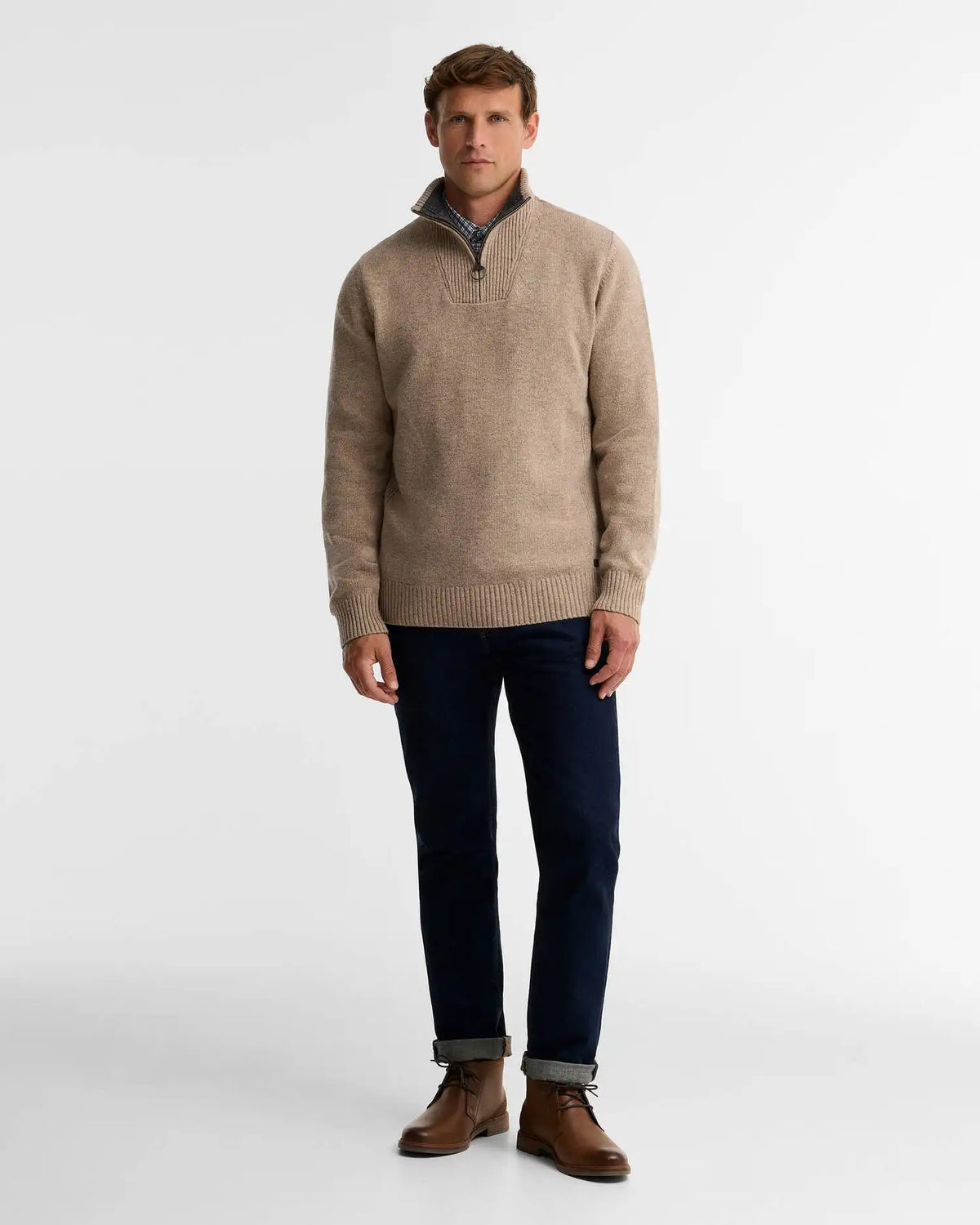 Nelson Essential Quarter-Zip Jumper