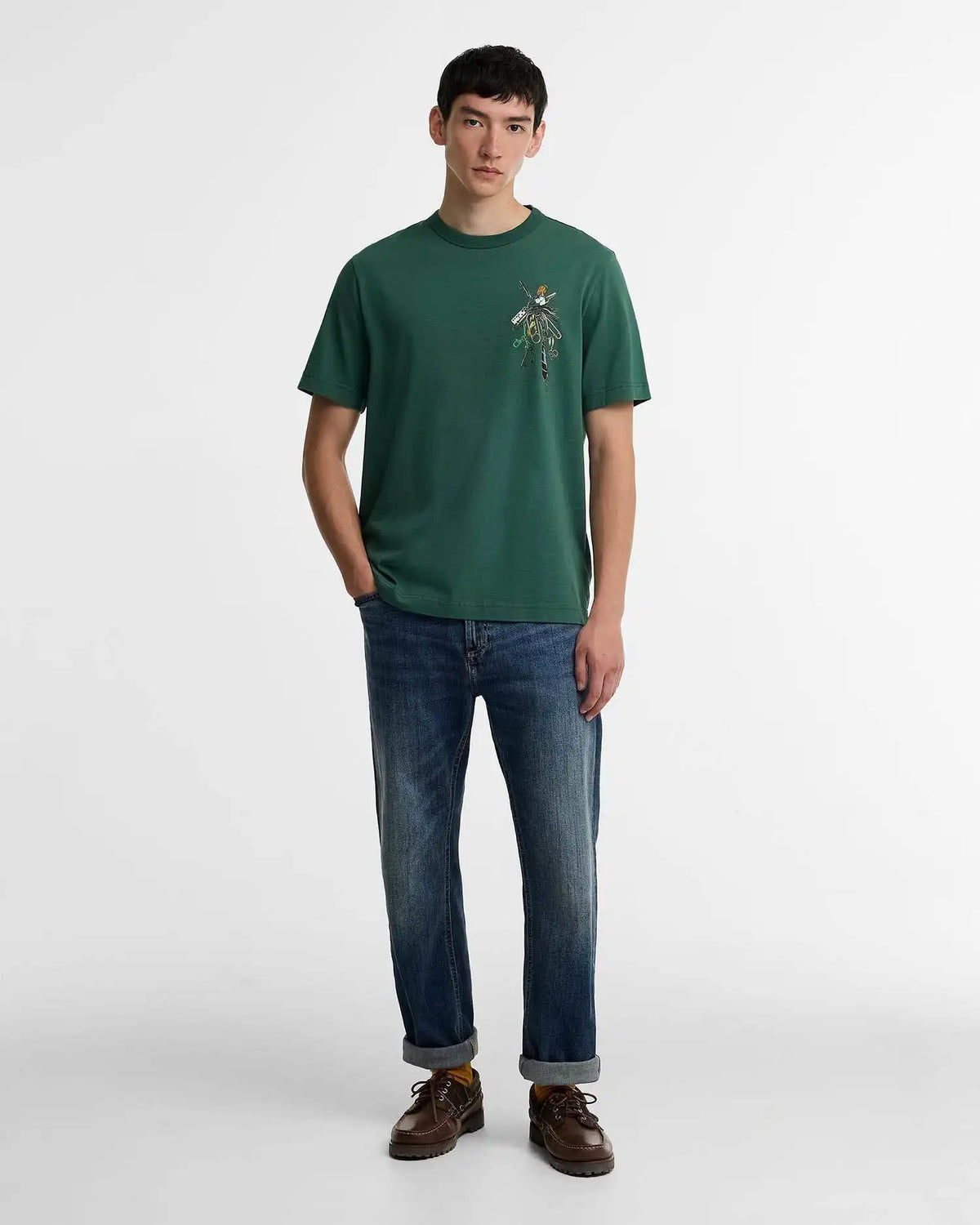 Paul Smith Loves Barbour Key Graphic T-Shirt