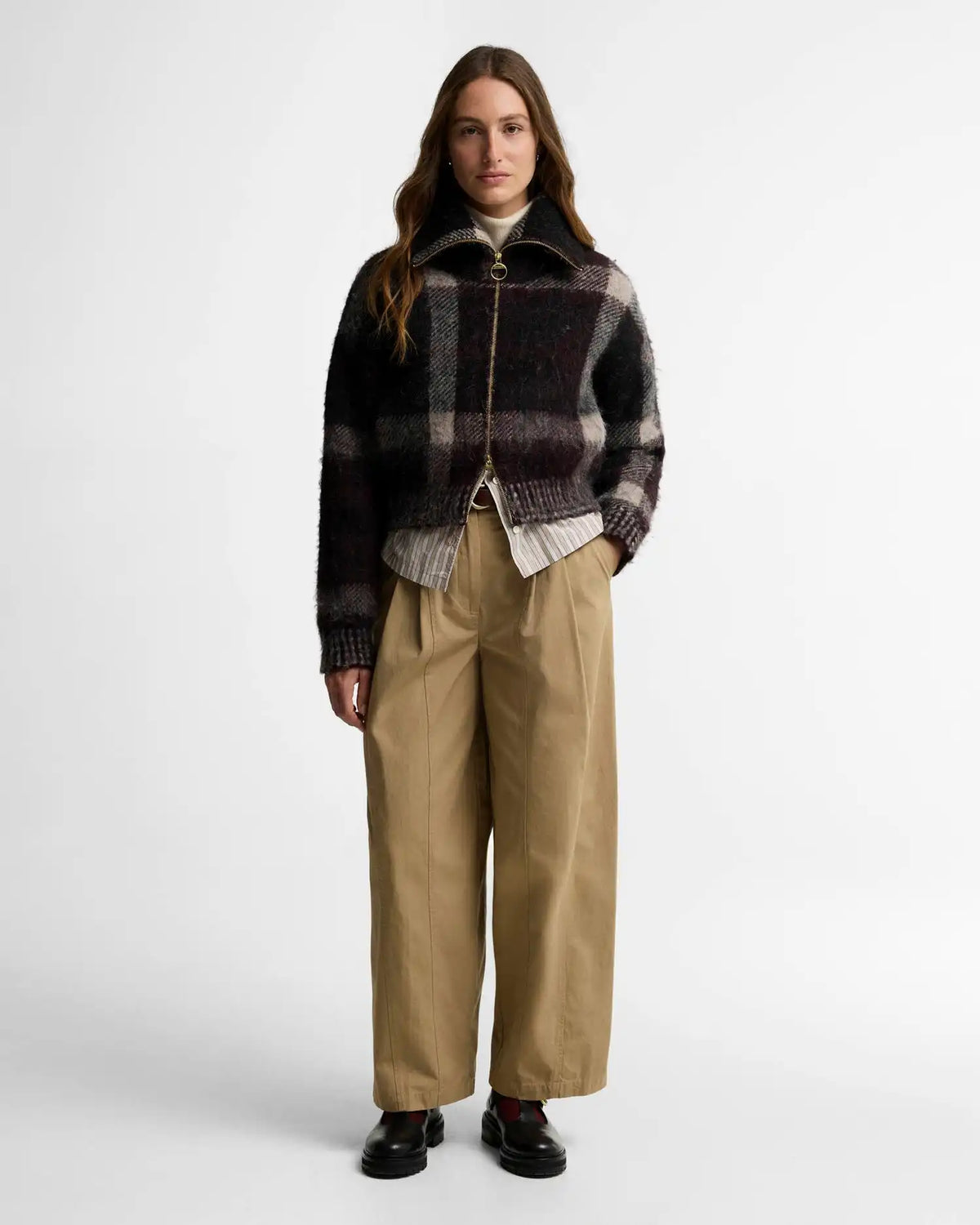 Carville Zip-Up Cardigan
