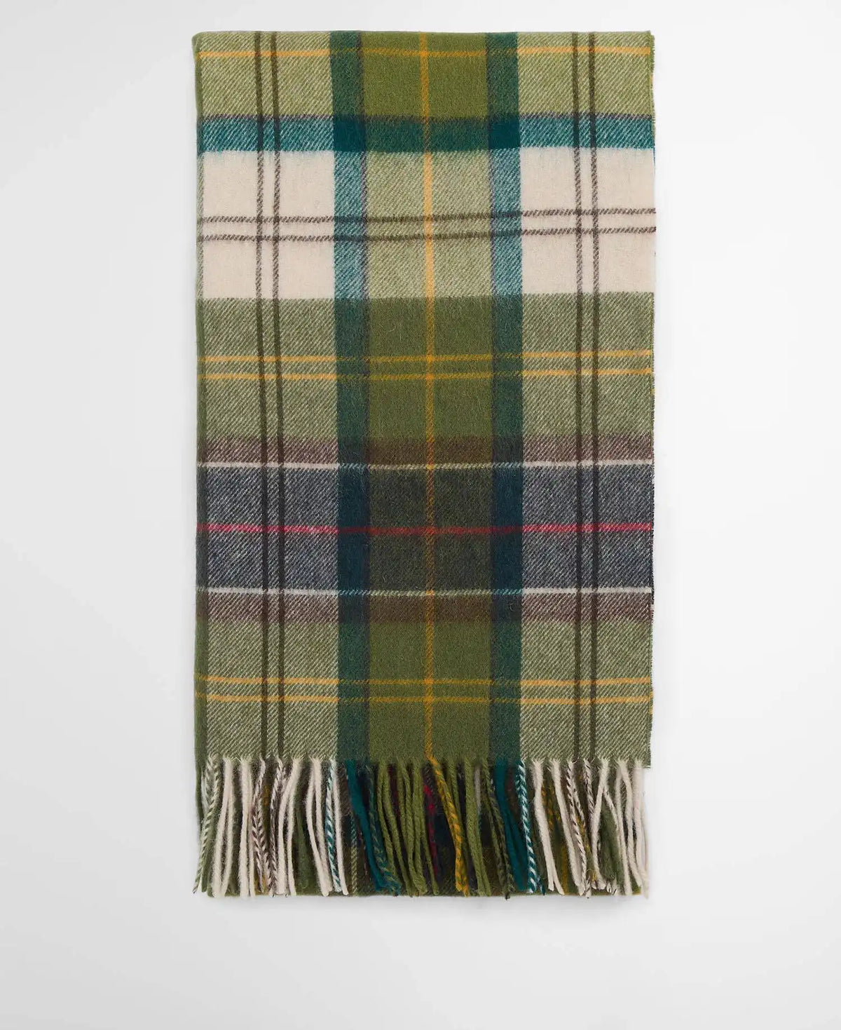 Serena Tartan Lambswool Scarf