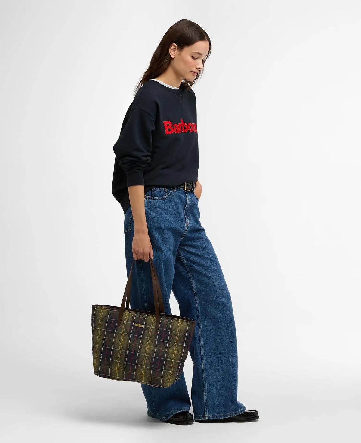 Wetherham Quilted Tartan Tote Bag