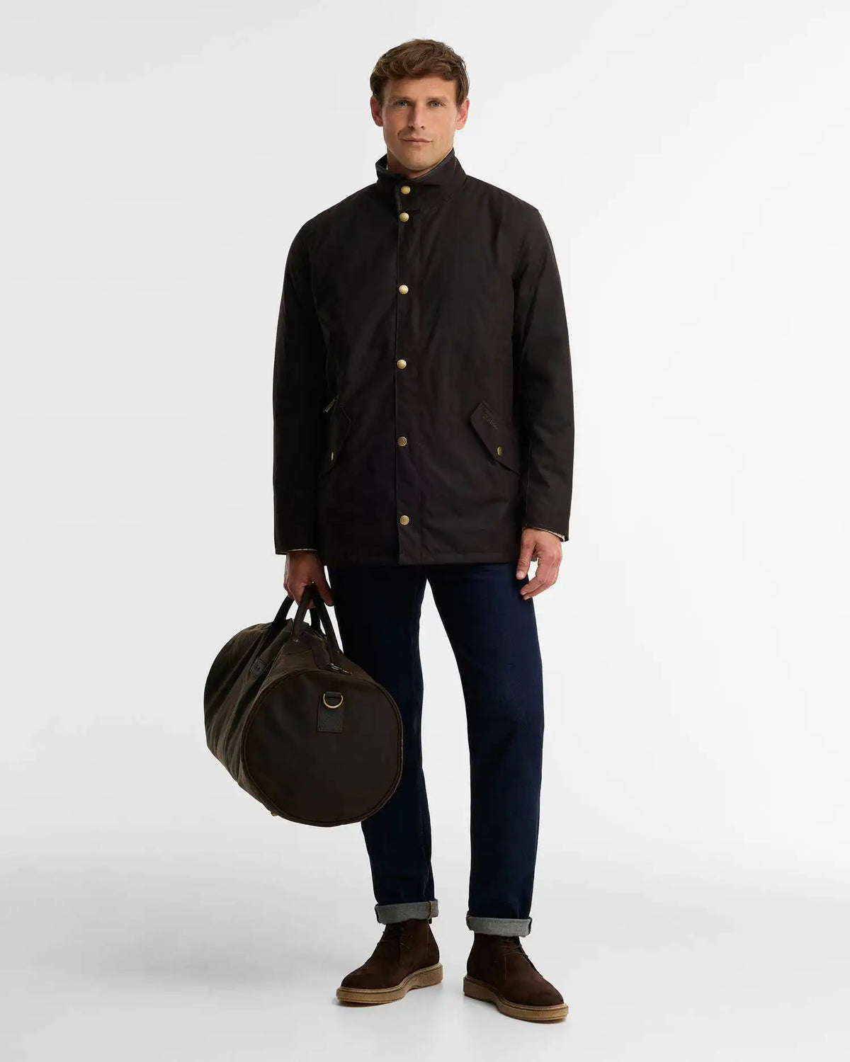 Waxed Holdall