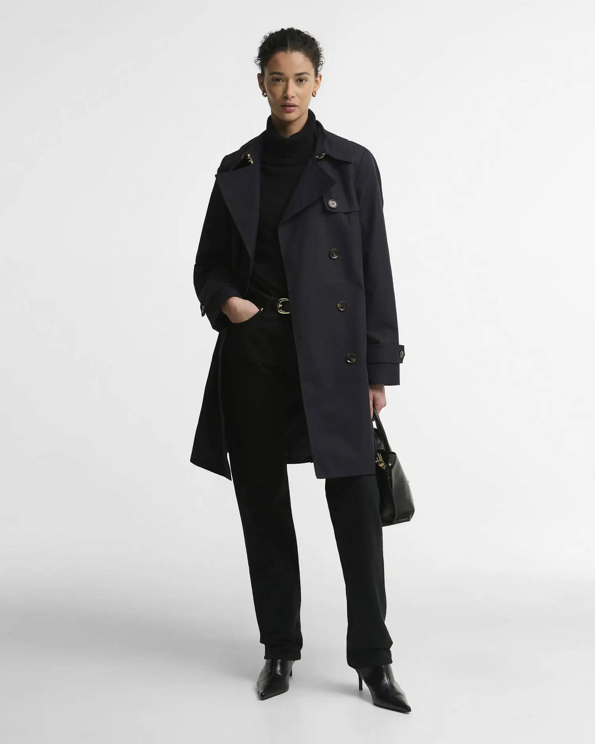 Short Greta Showerproof Trench Coat