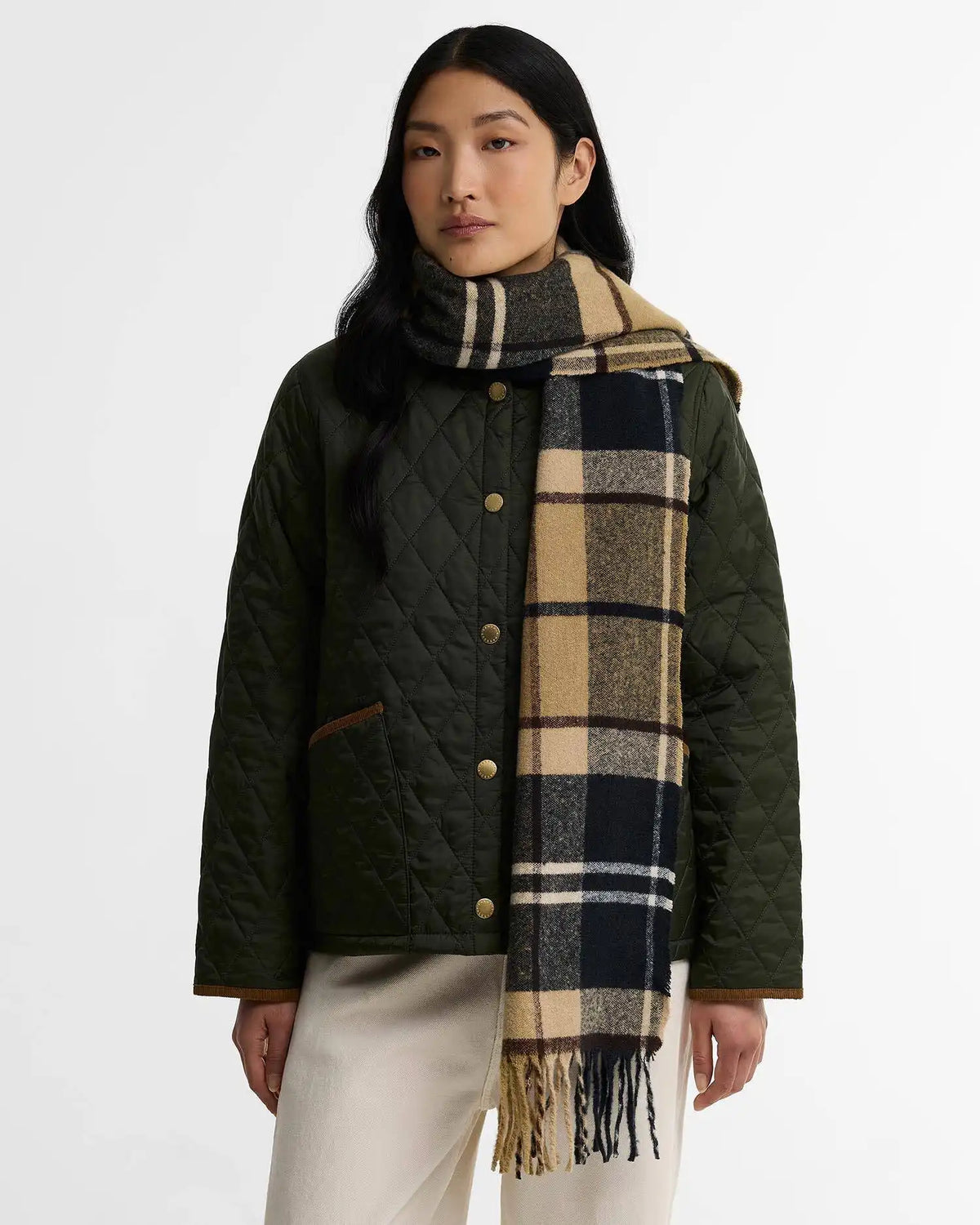Deanna Tartan Scarf