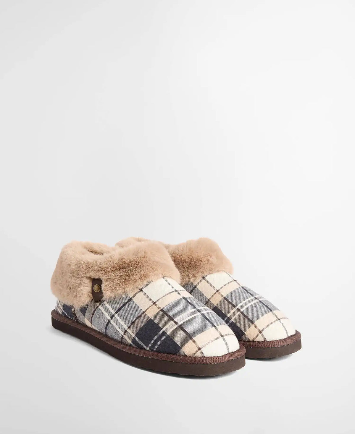 Eloise Tartan Slipper Boots
