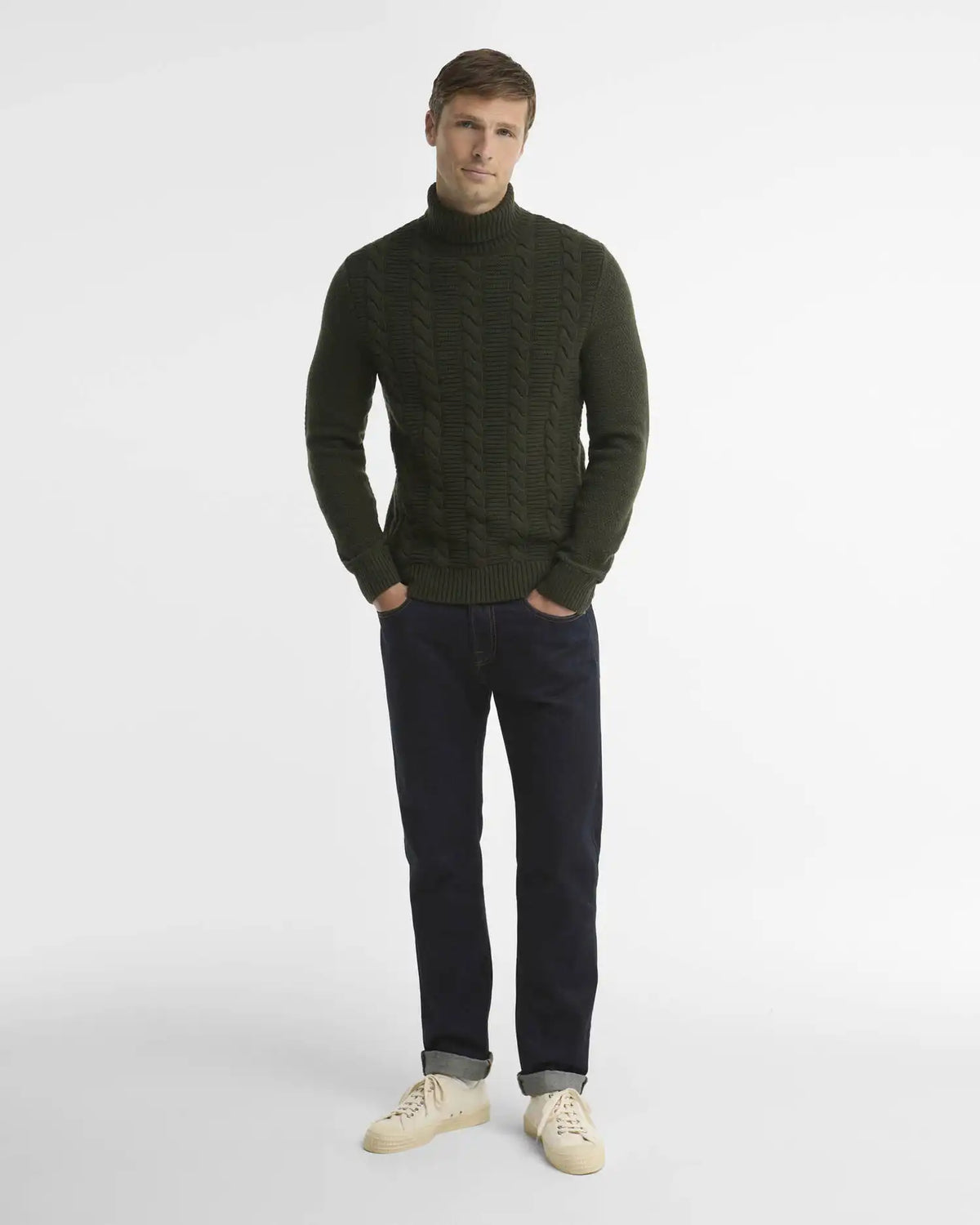 Staplecross Rollneck Lambswool  Jumper