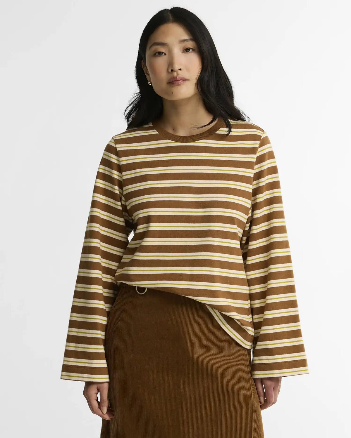 Maplewood Striped Long-Sleeved T-Shirt