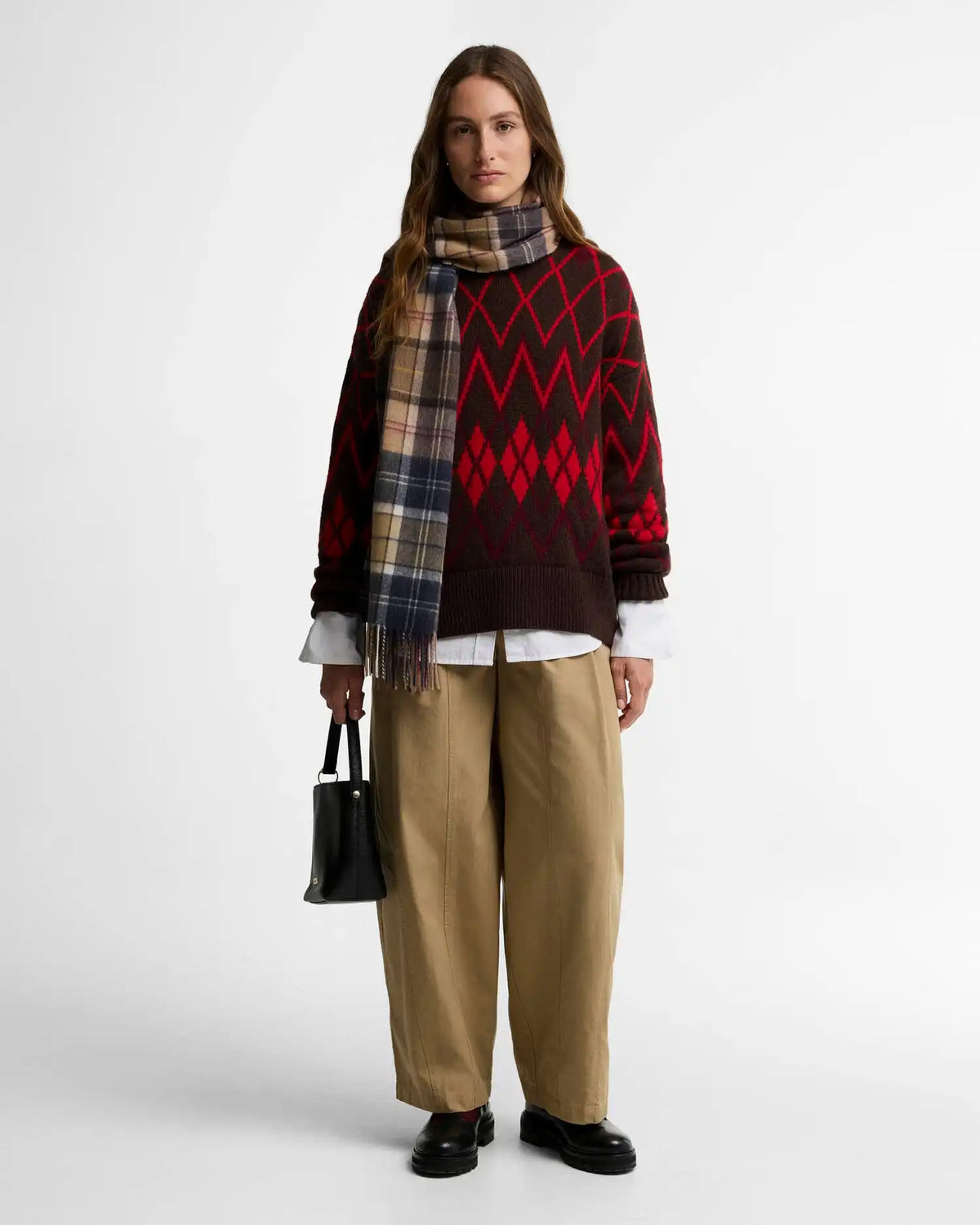 Adina Fair Isle Crew Neck Jumper