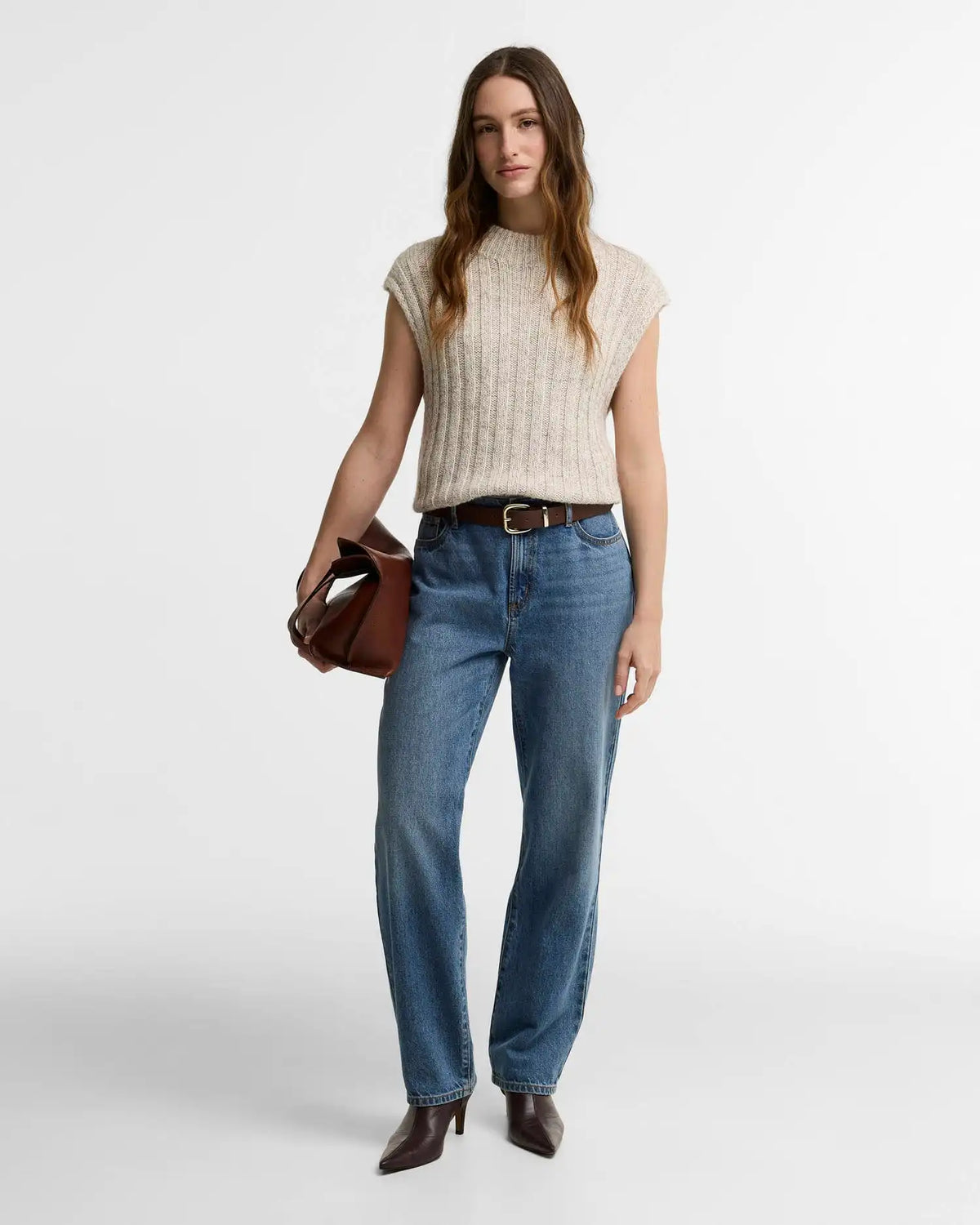 Anastasia Wool-Blend Sweater Vest