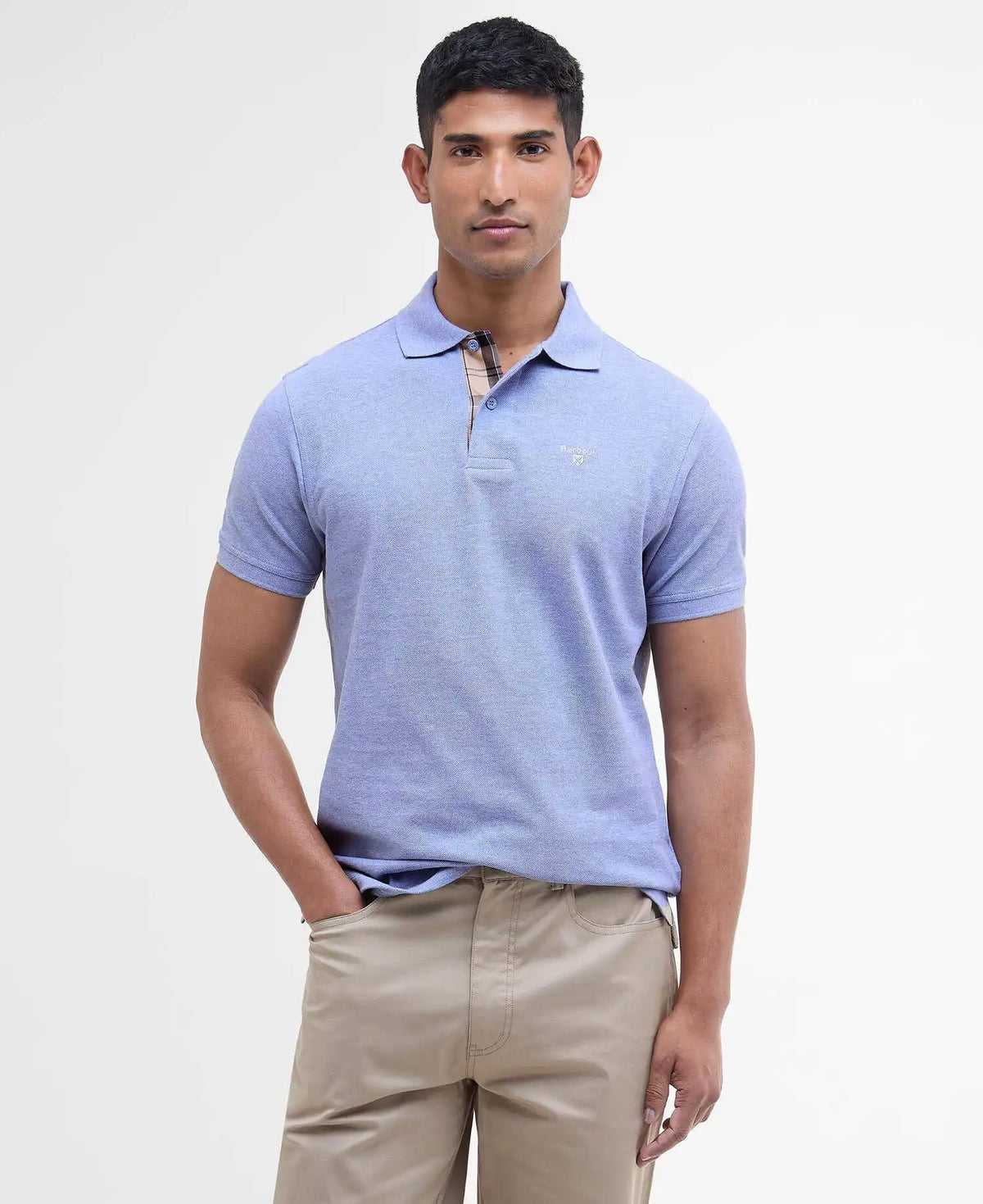 Tartan Pique Polo Shirt