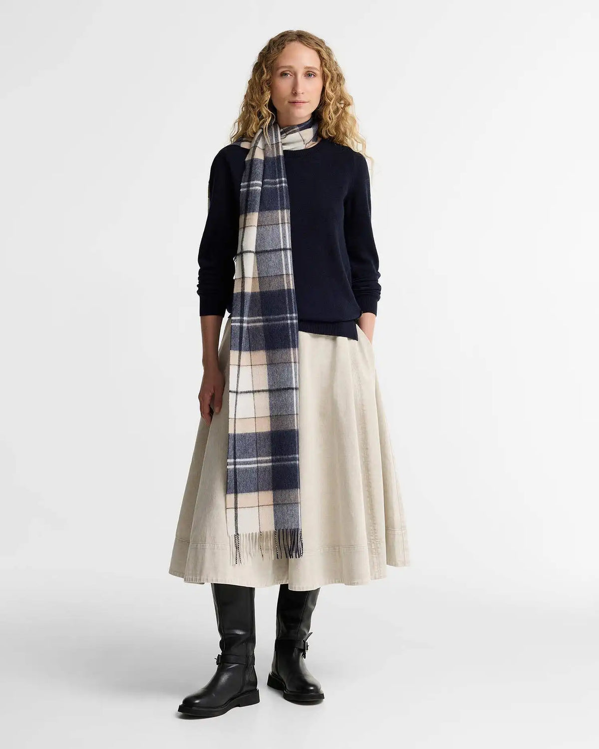 Tartan Cashmere Scarf