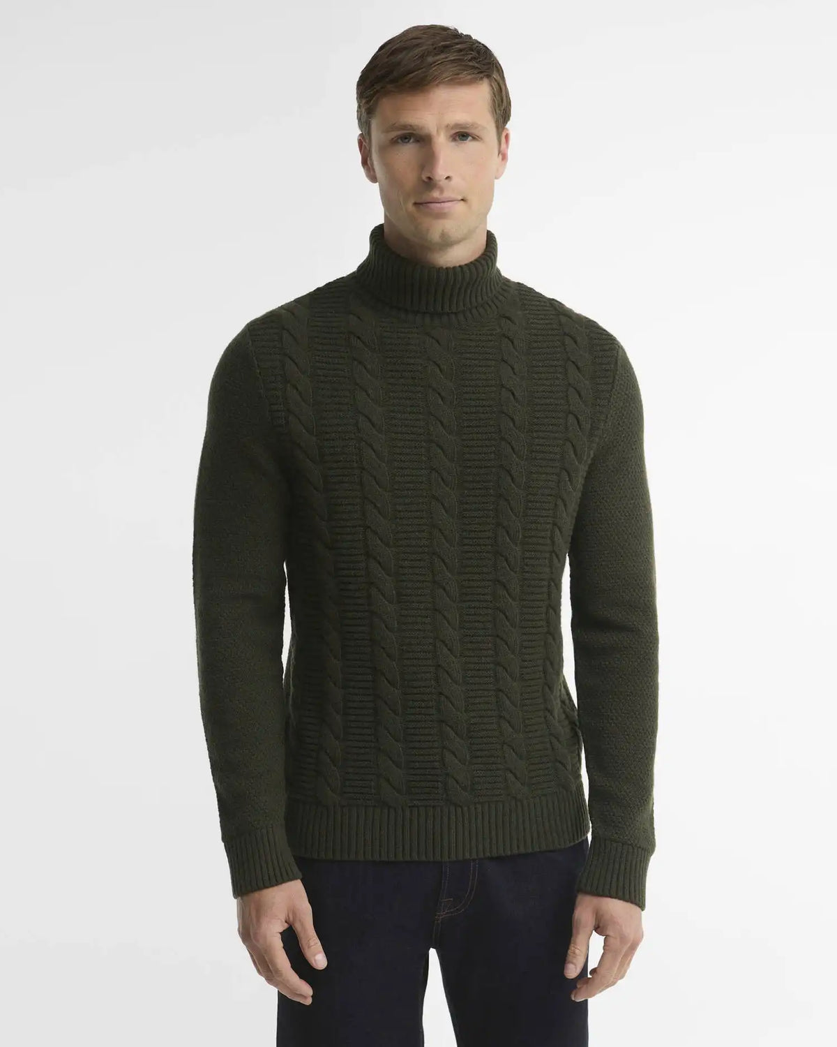 Staplecross Rollneck Lambswool  Jumper