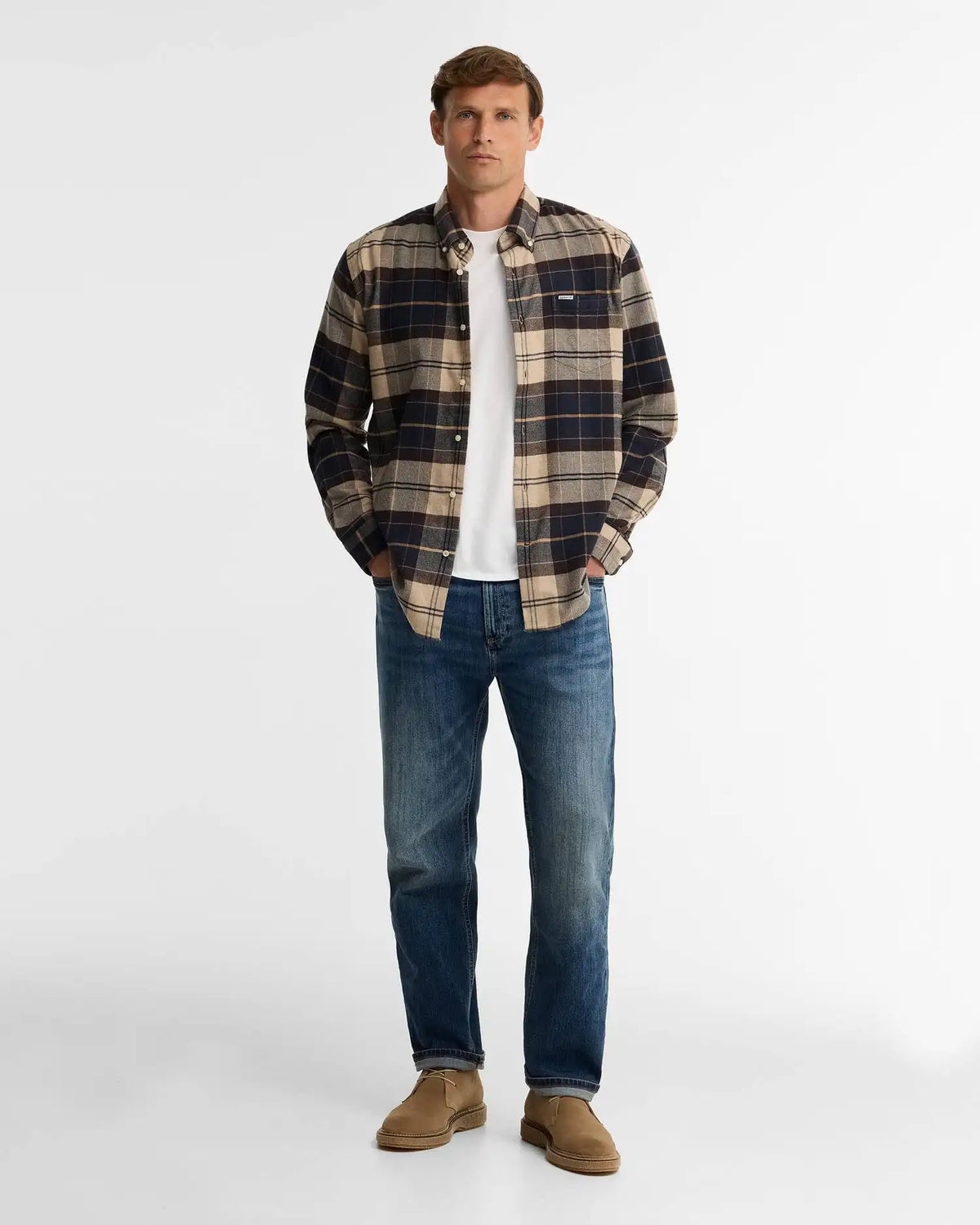 Hogside Tartan Regular Long-Sleeved Shirt