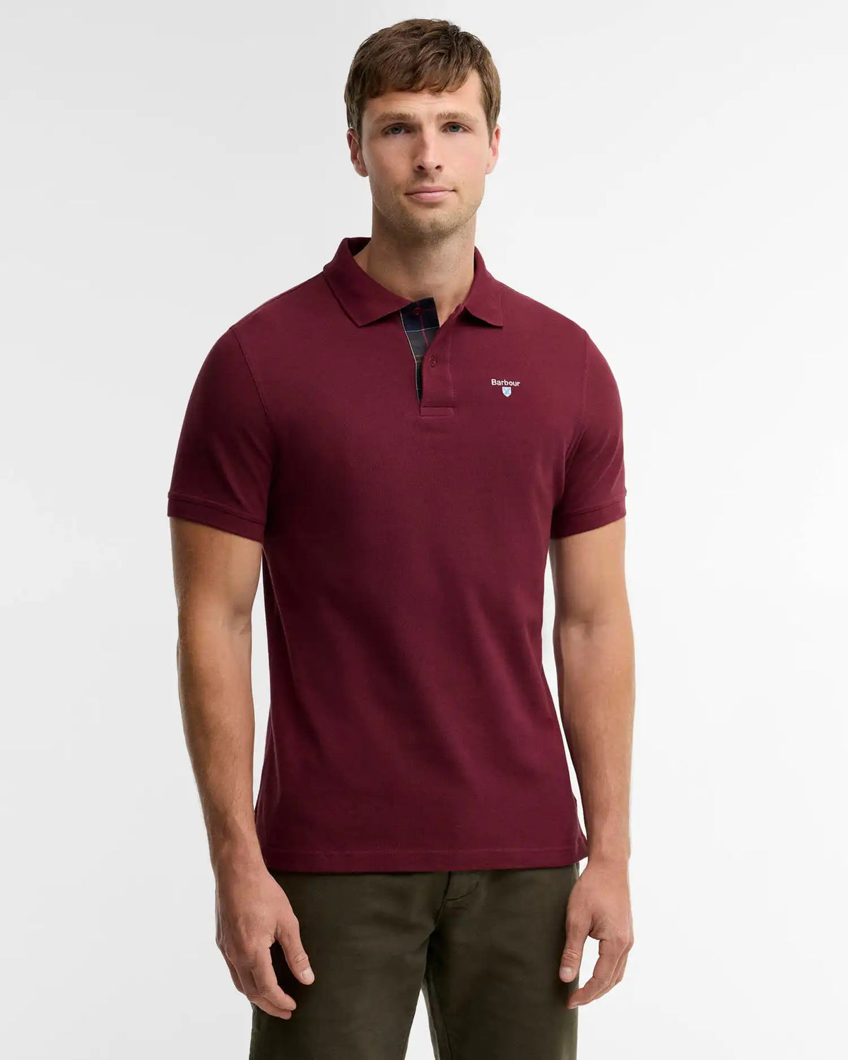 Tartan Pique Polo Shirt