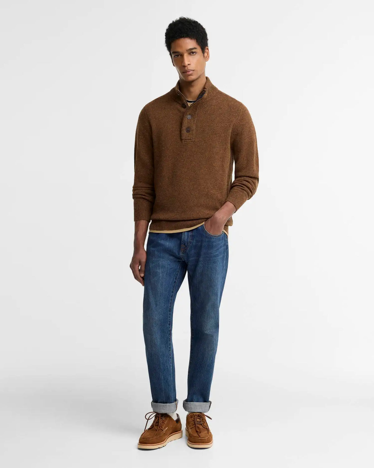 Essential Elbow Patch Jumper