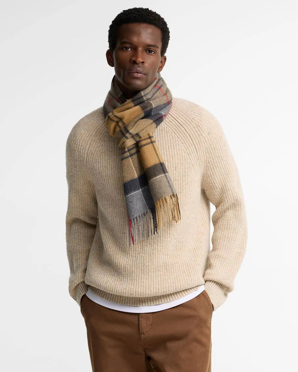 Cashmere Tartan Scarf