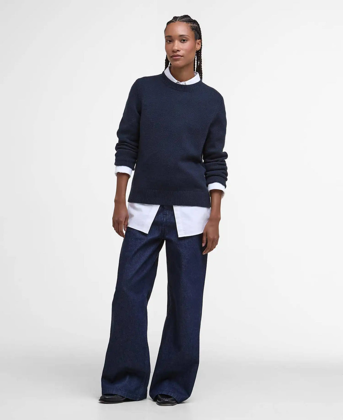 Woodhouse Wool-Cashmere Crew Neck Jumper