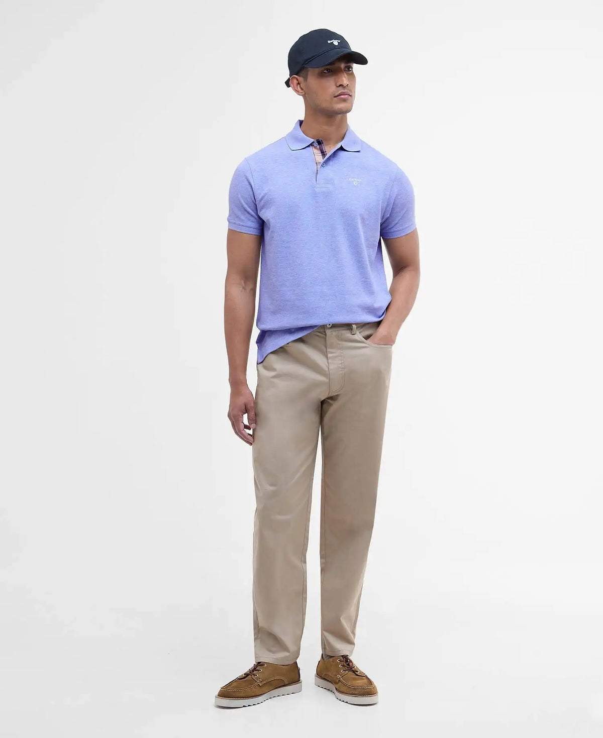Tartan Pique Polo Shirt
