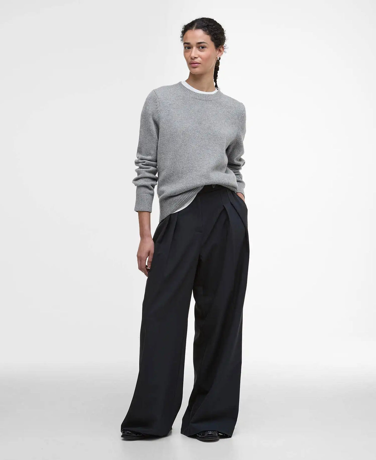 Woodhouse Wool-Cashmere Crew Neck Jumper