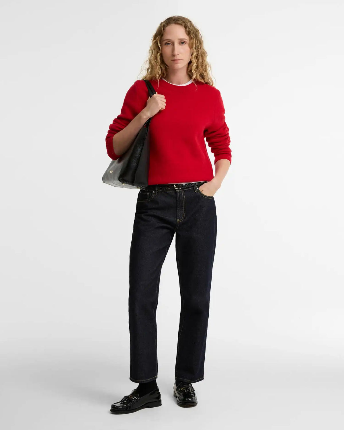 Woodhouse Wool-Cashmere Crew Neck Jumper