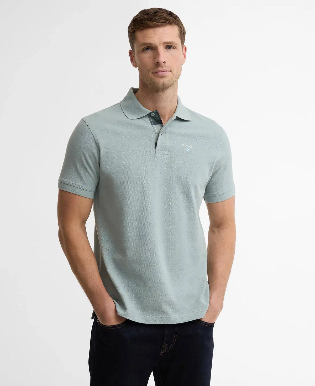 Tartan Pique Polo Shirt