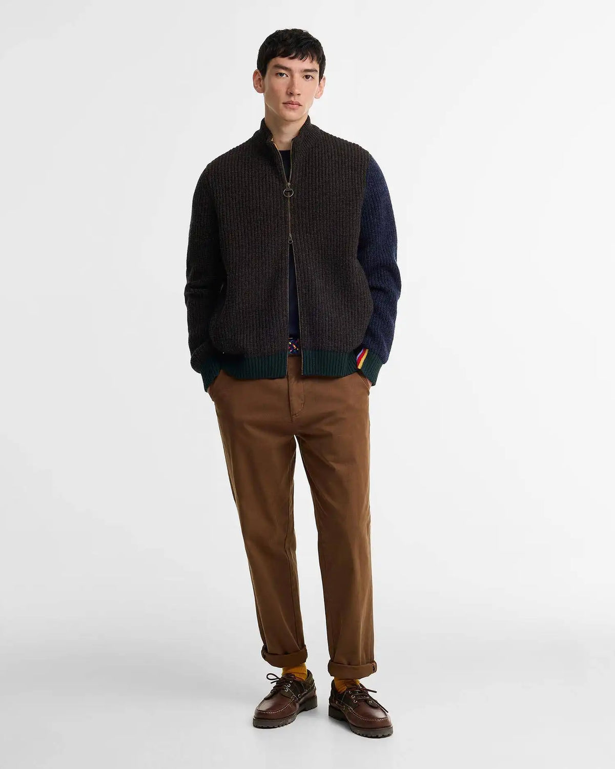 Paul Smith Loves Barbour Gamefair Wool Cardigan