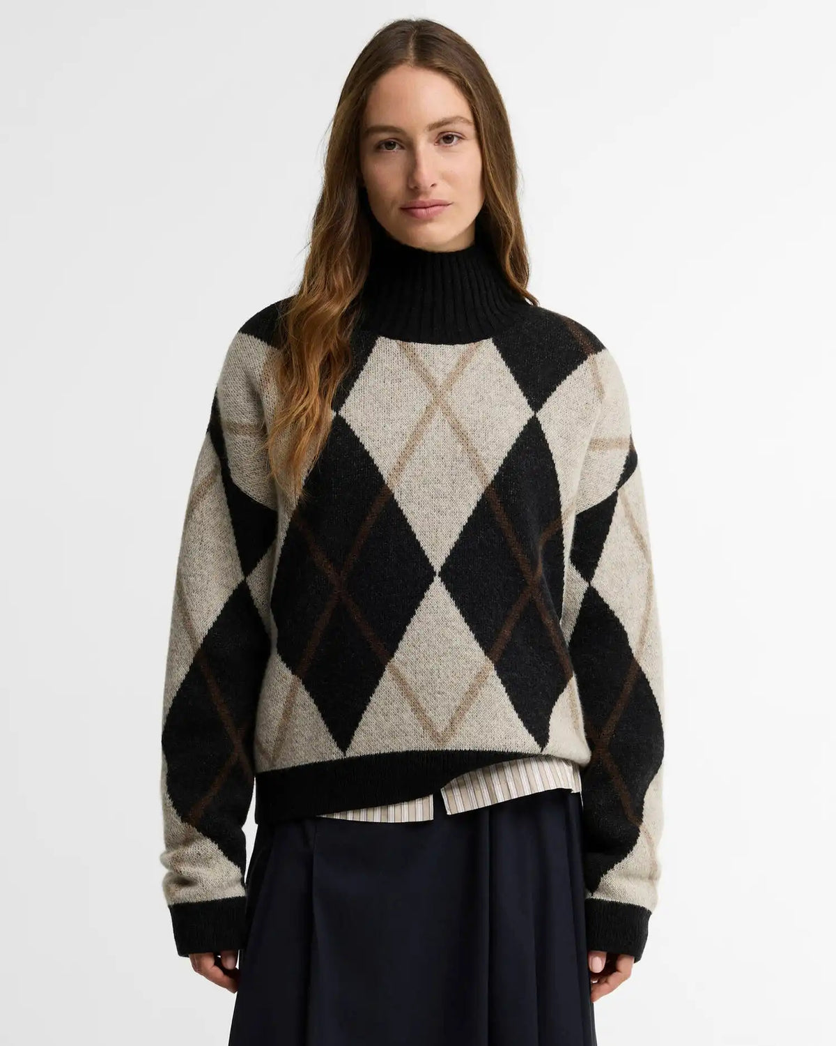 Marlow Argyle Wool Jumper