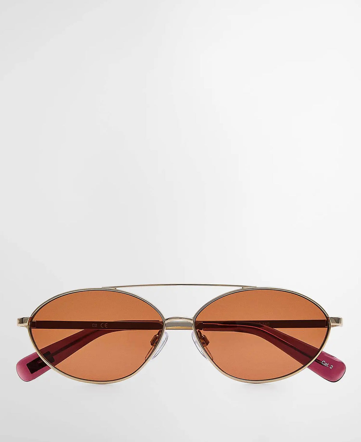 Oval Aviator Sunglasses