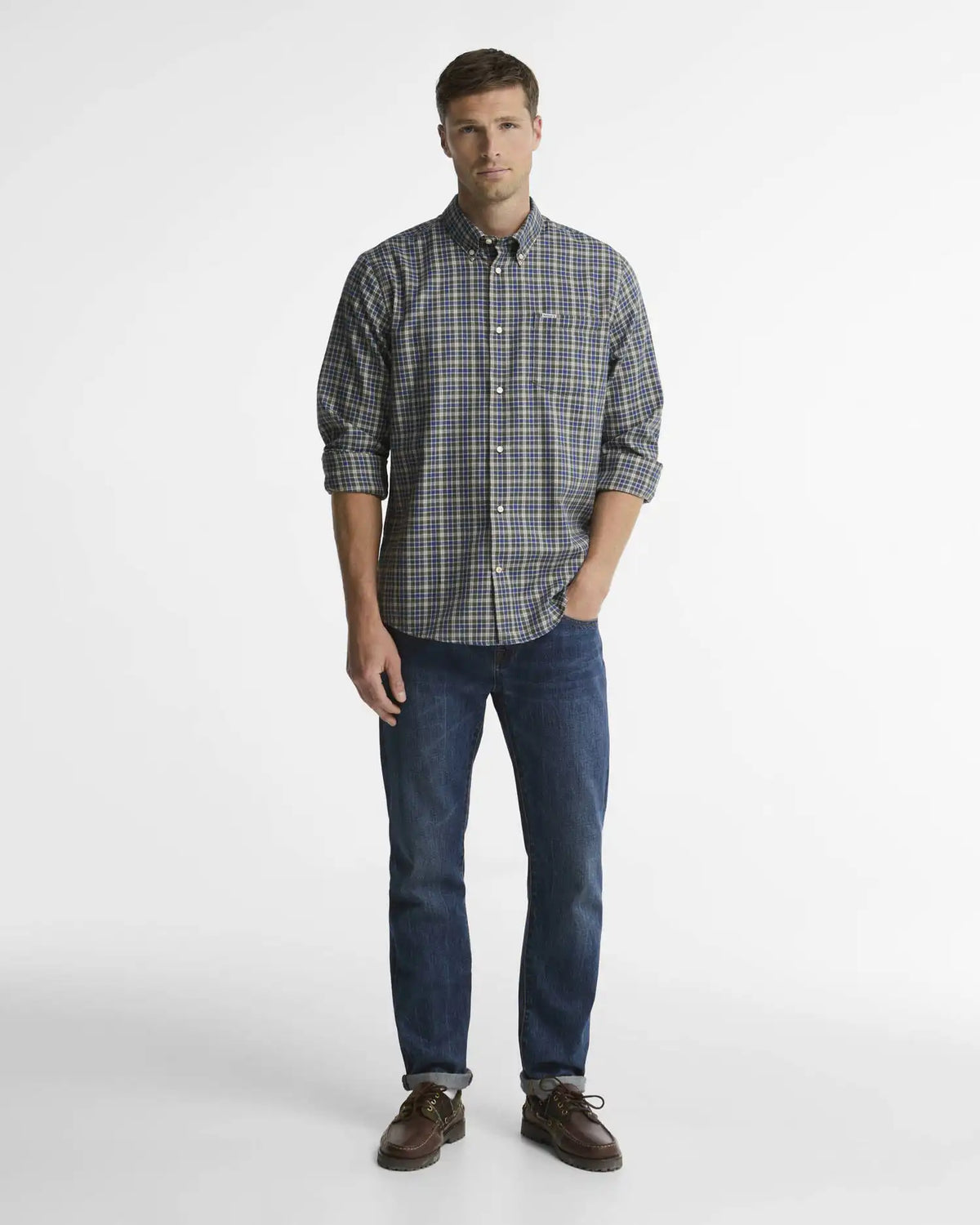 Dishford Thermo-Weave Regular Fit Long-Sleeved Shirt