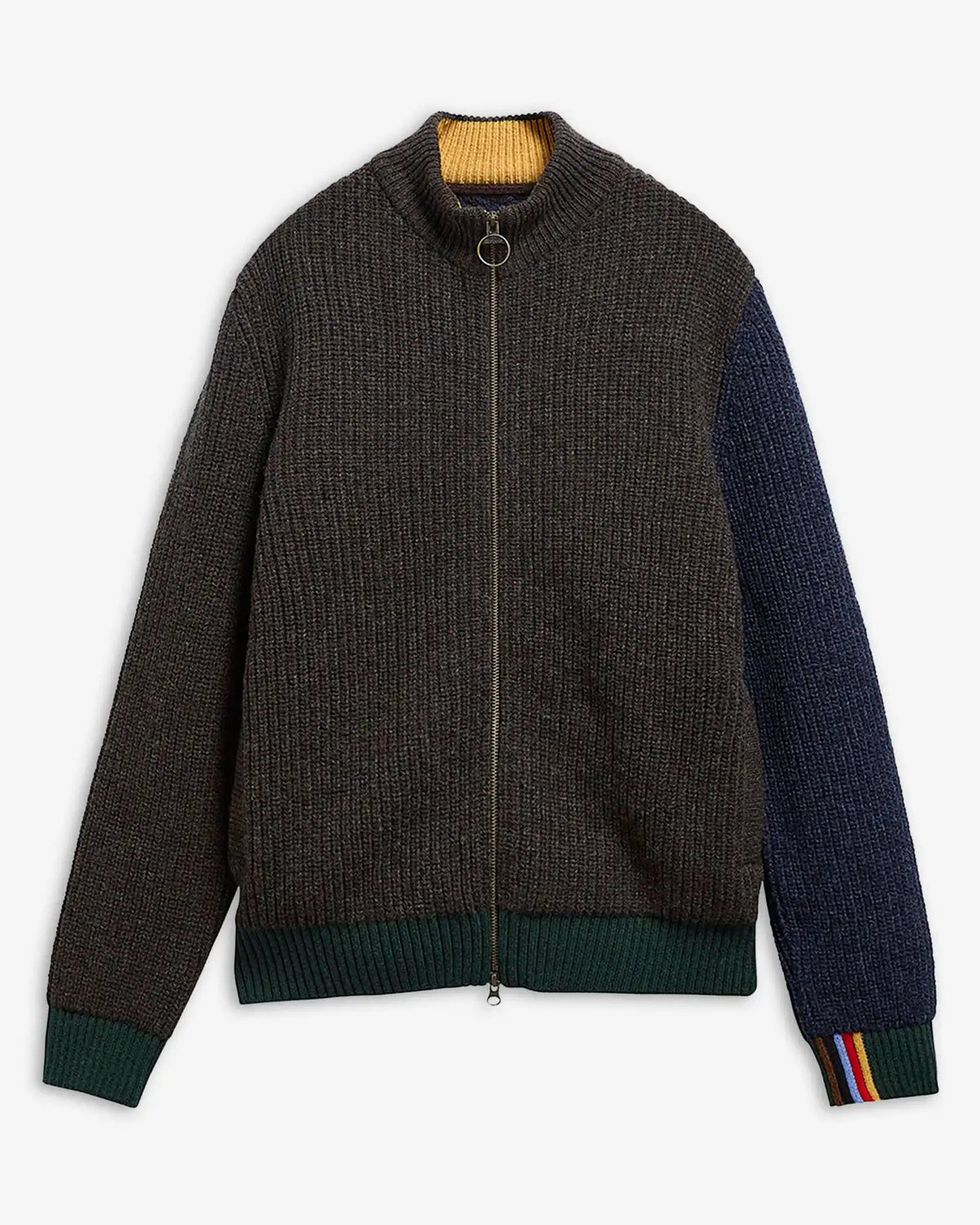 Paul Smith Loves Barbour Gamefair Wool Cardigan