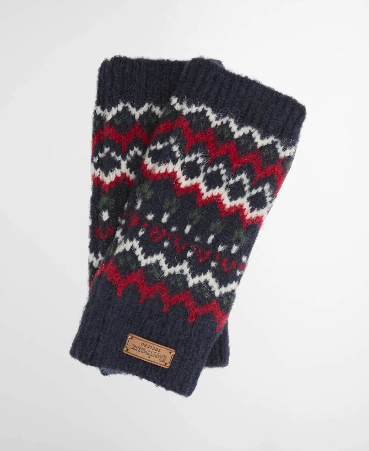 Kingsford Fair Isle Fingerless Gloves