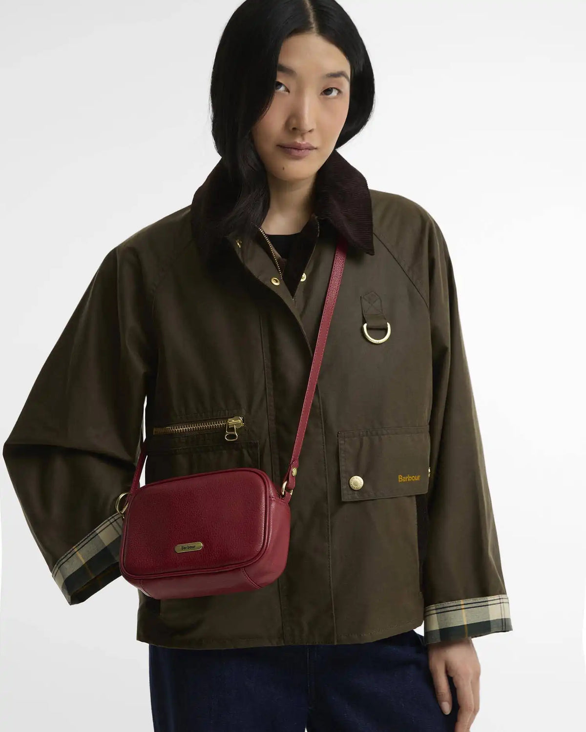 Daphne Mini Leather Crossbody Bag