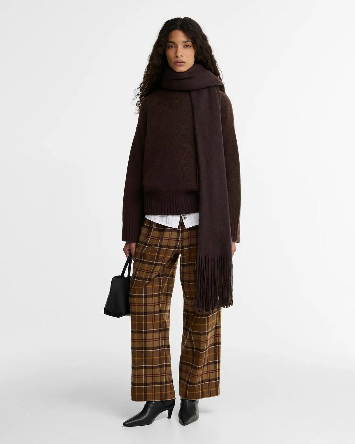 Darwen Tartan Straight-Leg Trousers