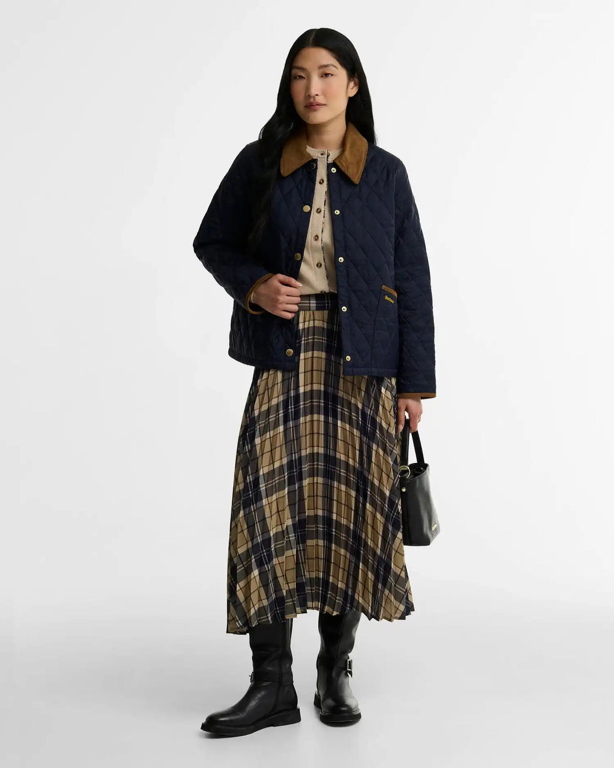 Icons Cropped Liddesdale Quilted Jacket
