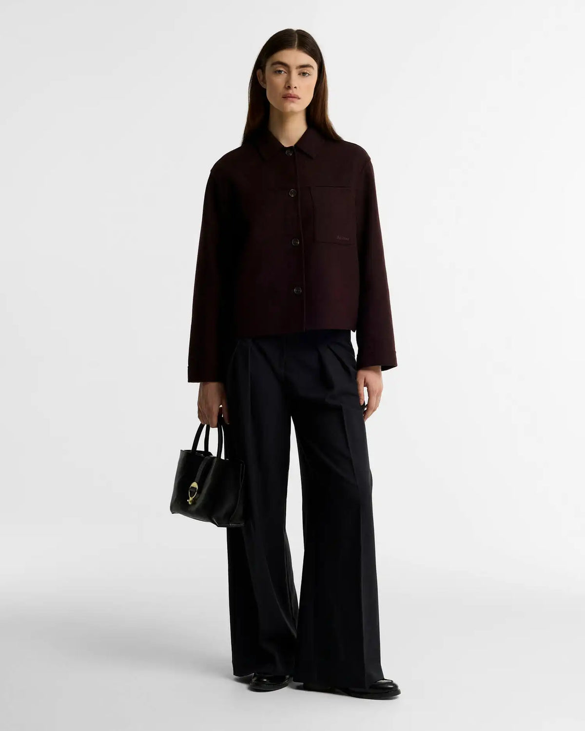 Antonella Wool-Blend Overshirt