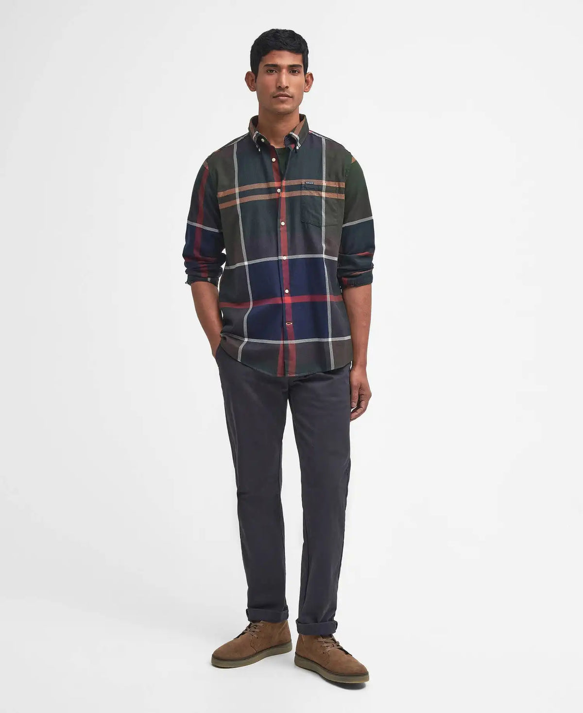 Dunoon Tailored Long-Sleeved Shirt