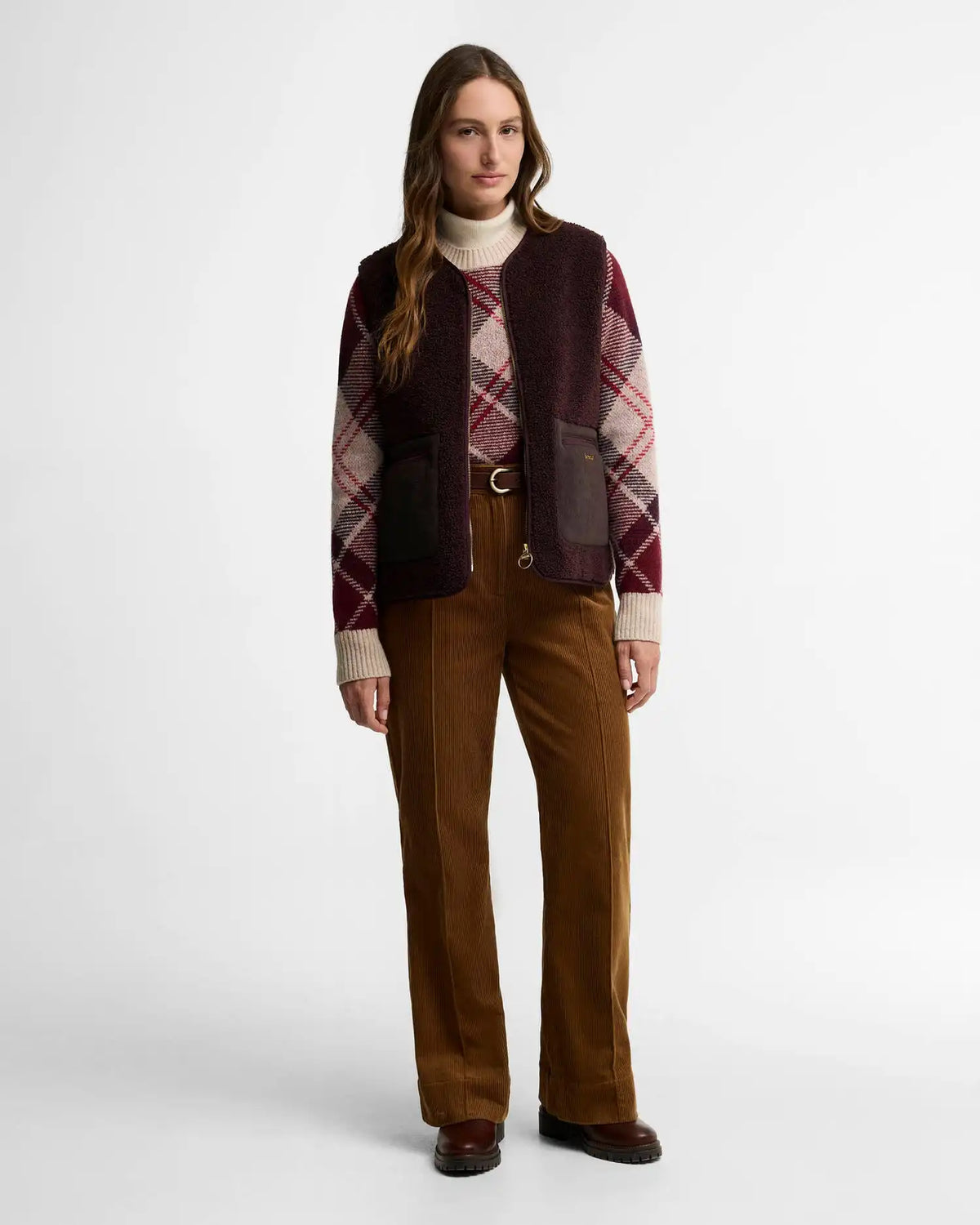 Emmy Cord Flared Trousers